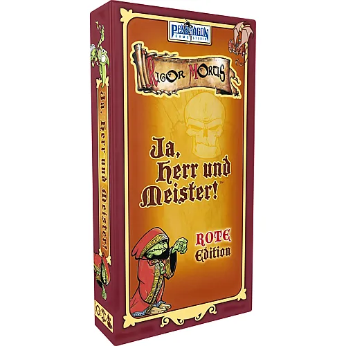 Heidelb�r Games Ja, Herr und Meister - rot (d)