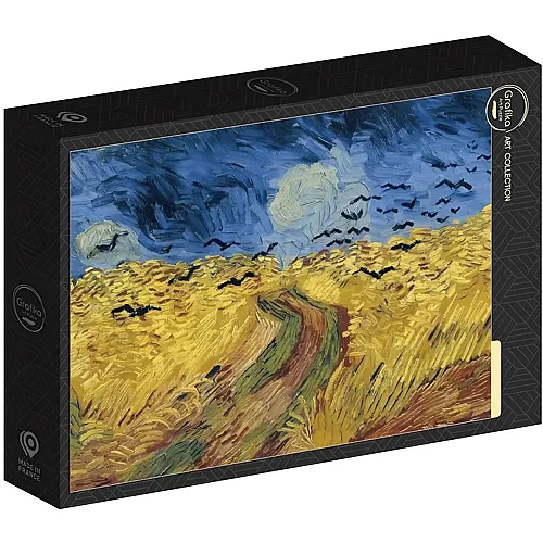 Champ de Blé aux Corbeaux, 1890 - 1000 Teile