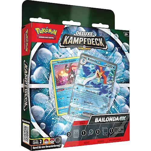 Pok�mon TCG Pok�mon Deluxe-Kampfdeck Bailonda-ex - Deutsch