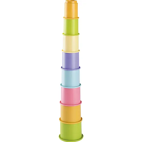 Play Stapelbecher Rainbow - 8 Teile