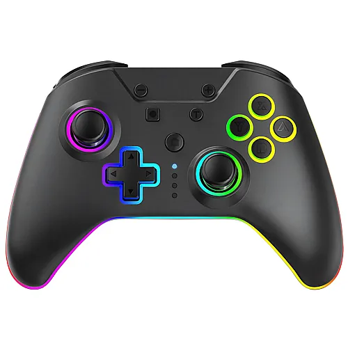 Armor3 NuRival Light Up Wireless Game Controller - black [NSW]