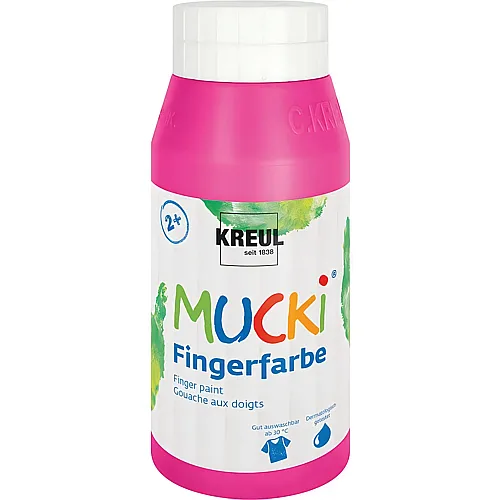 Kreul Mucki Fingerfarbe Pink
