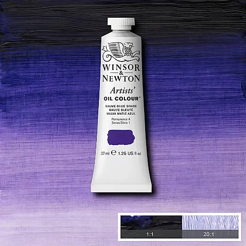 Winsor & Newton W&n Artists' Ölfarbe 37ml Tube Malve Blauton