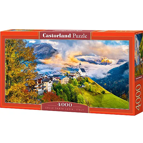 Castorland Puzzle Colle Santa Lucia, Italien (4000Teile)