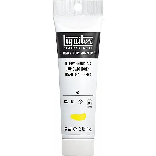 Liquitex Lqx Prof. Heavy Body Acrylfarbe 59ml Tube Mittelgelfb Azo