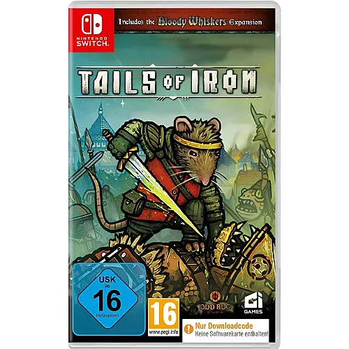 GAME Switch Tails of Iron (Code in a Box)