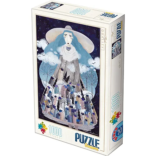 DToys Puzzle Andrea K�rti - Winter - 1000 Teile