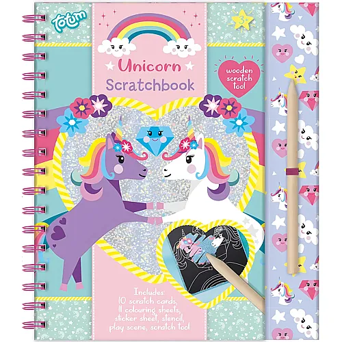 Totum Einhorn � Rubbelbuch
