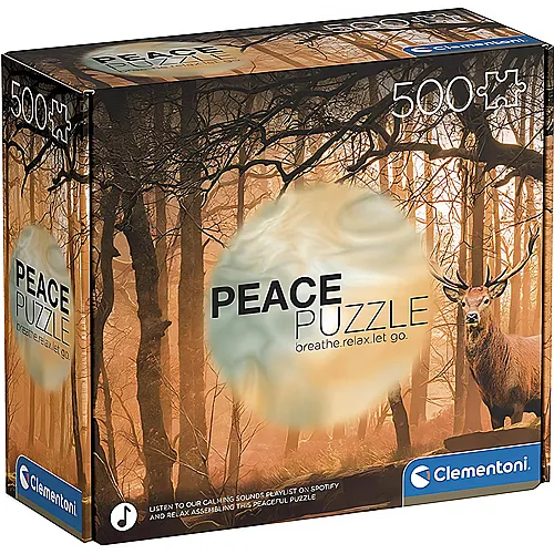 Clementoni Puzzle Peace The Forest (500Teile)