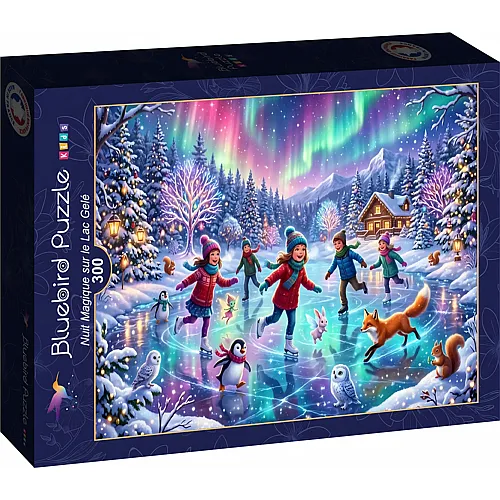 Nuit magique sur le lac gel� - 300 pi�ces