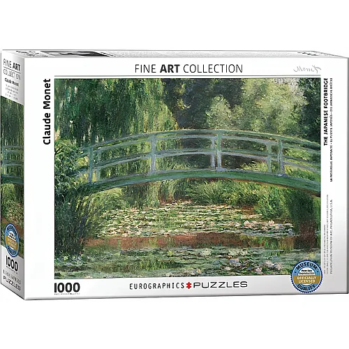Claude Monet - The Japanese Footbridge 1000Teile