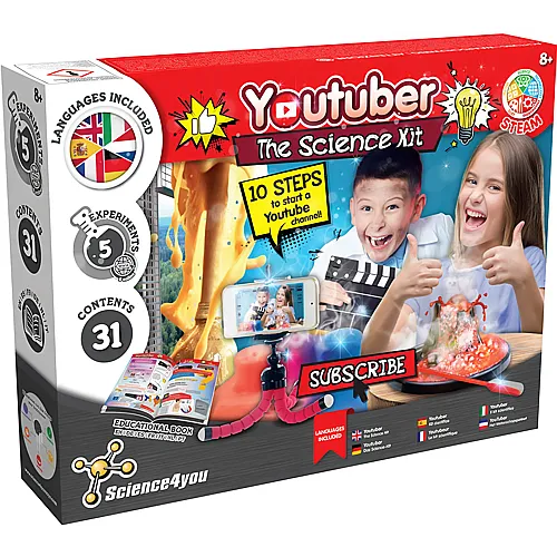 Science4you Youtuber Science Kit
