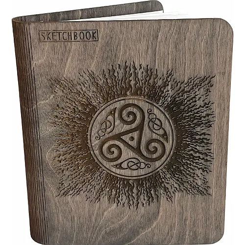 Creatif Wood Sketchbook Bois Triskel 50 Feuilles