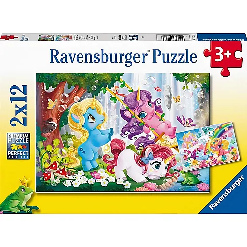 Ravensburger Puzzle Magische Einhornwelt (2x12)