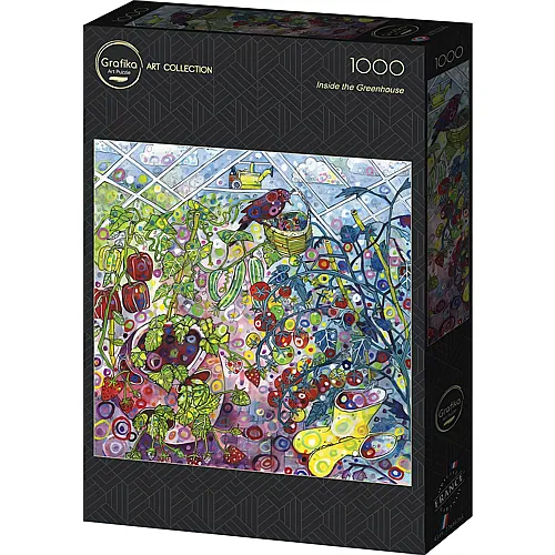 Grafika Puzzle Art Collection Inside the Greenhouse (1000Teile)