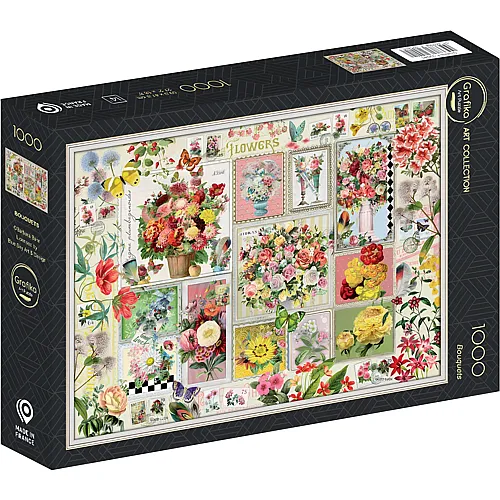Grafika Puzzle Art Collection Bouquets - 1000 Teile