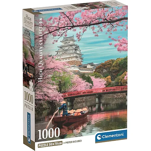Clementoni Puzzle High Quality Collection Burg Himeji - 1000 Teile