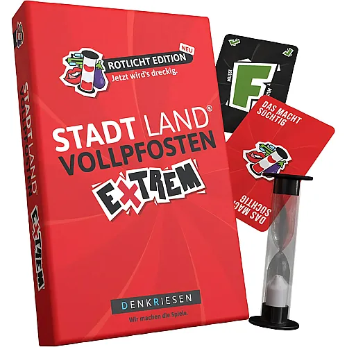 Denkriesen Stadt Land Vollpfosten Extrem - Rotlicht Edition