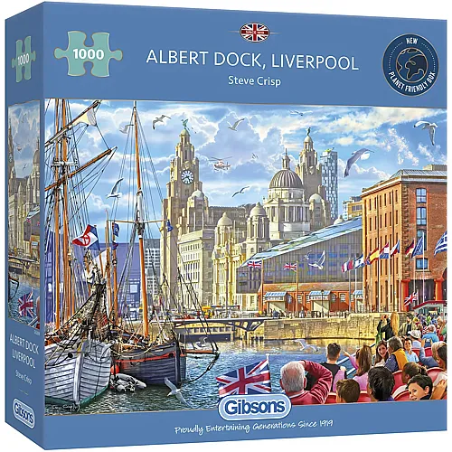 Gibsons Puzzle Albert Dock, Liverpool (1000Teile)