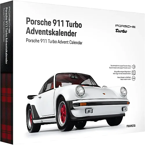 Adventskalender Porsche 911 Turbo Weiss