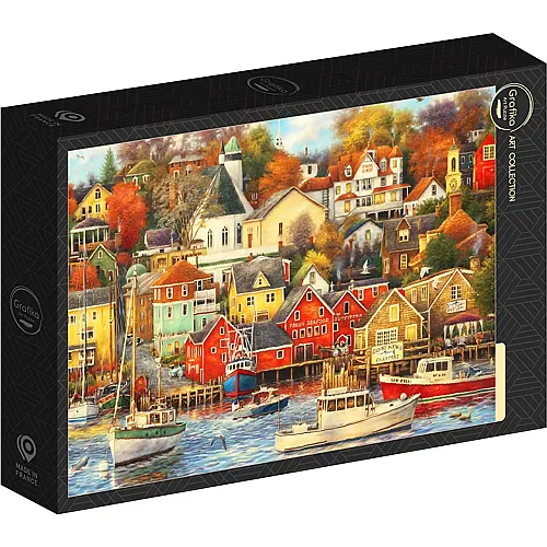 Grafika Puzzle Art Collection Chuck Pinson - Good Times Harbor - 2000 Teile