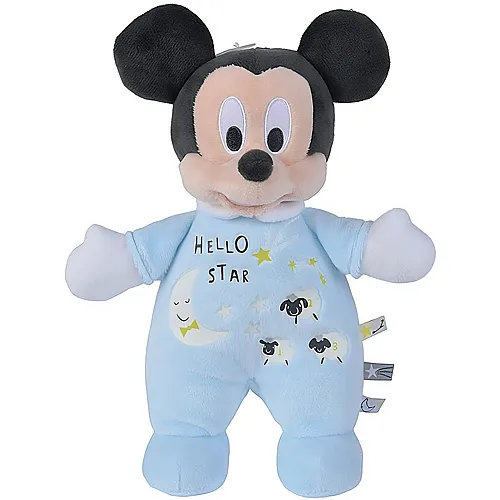 Simba Glow in the Dark Starry Night Mickey Mouse (25cm)