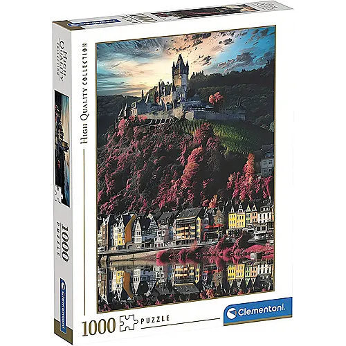 Clementoni Puzzle High Quality Collection Cochem Castle (1000Teile)