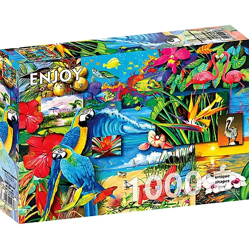 Enjoy Puzzle Tr�sors Tropicaux - 1000 Teile