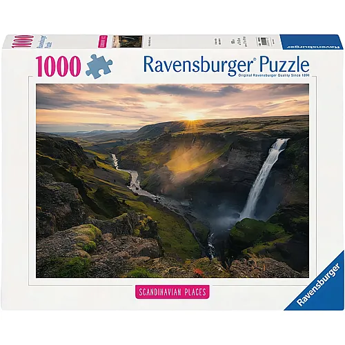 Ravensburger Puzzle Haifoss auf Island - 1000 Teile