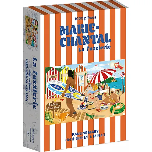 Marie-Chantal a la Plage - 1000 Teile