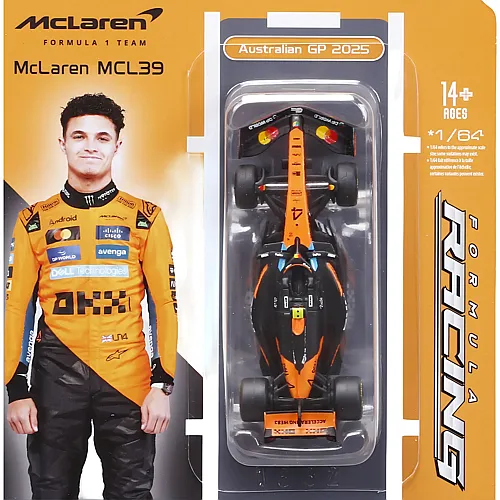 Bburago 1:64 McLaren F1 MCL39 Norris 2025