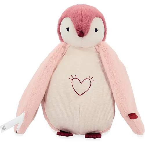 Kaloo Complices Pinguin Musikalisches und Leuchtendes Baby-Nachtlicht Rosa (20cm)