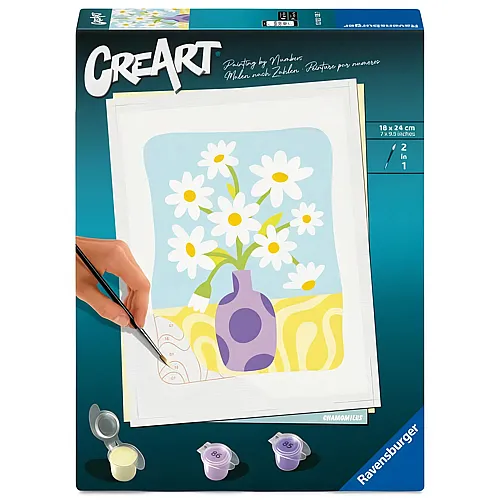 Ravensburger CreArt Malen nach Zahlen - Kamillen