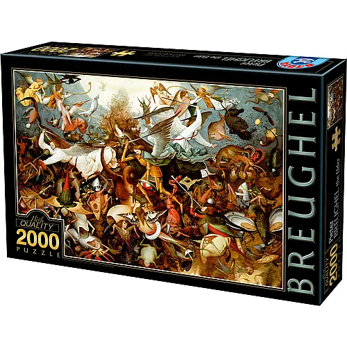 Der Sturz der rebellierenden Engel, 1562 2000Teile