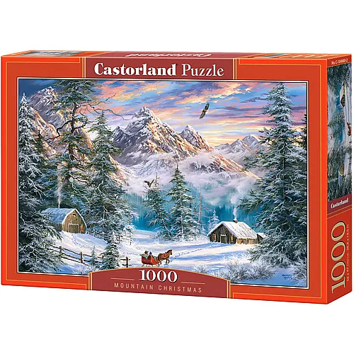 Castorland Mountain Christmas (1000Teile)