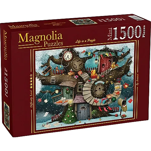 Magnolia Puzzle Christmas in the Forest - 1500 Teile
