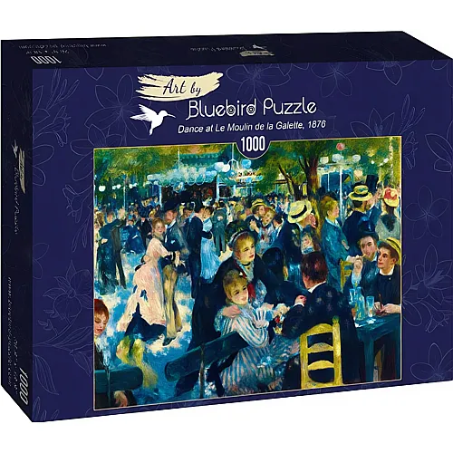 Bluebird Puzzle Auguste Renoir - Dance at Le Moulin de la Galette, 1876 - 1000 Teile