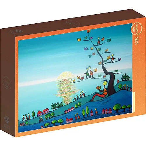 Grafika Puzzle Art Collection Anne Poir� & Patrick Guallino Grafika Kids Soleil sur Livres - 300 Teile