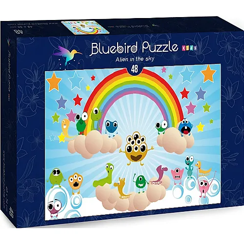 Bluebird Puzzle Alien in the sky - 48 Teile