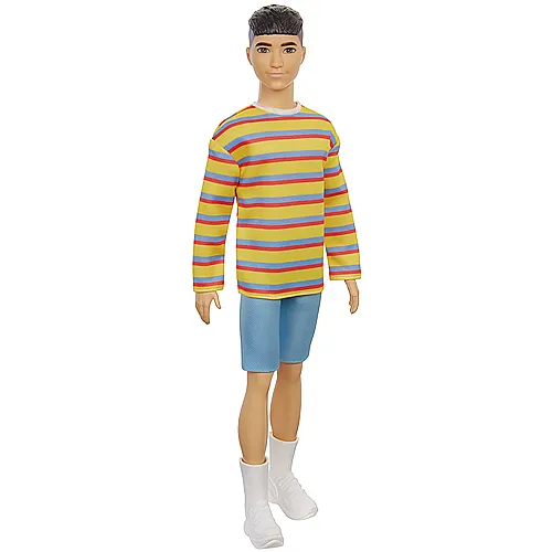 Barbie Fashionistas Ken mit gestreiftem Oversize-Shirt