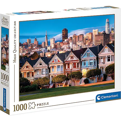 Clementoni Puzzle High Quality Collection Painted Ladies (1000Teile)