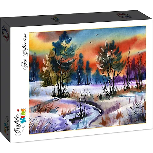 Grafika Puzzle Art Collection Grafika Kids Winter Water - 24 Teile