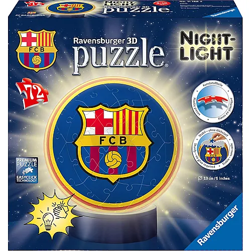 Ravensburger Puzzleball FC Barcelona - 72 Teile