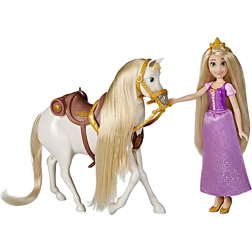 Rapunzel mit Pferd