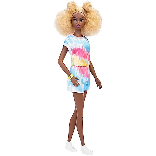 Barbie Fashionistas Puppe Multi-Color Tie-Dye Romper