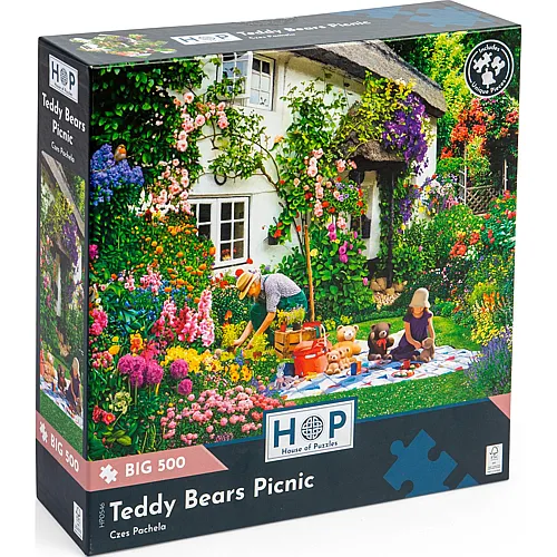 HOP - House of Puzzles Teddyb�ren-Picknick - 500 Teile