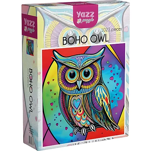 Yazz Puzzle Boho Owl - 1023 Teile