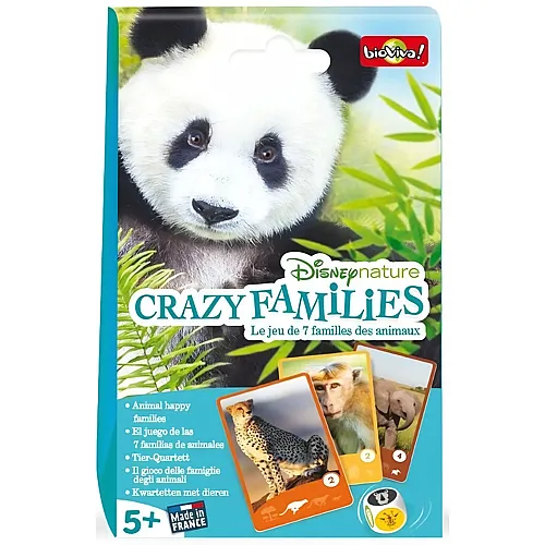 Bioviva Disneynature Crazy Families (fr-de-it-en-nl-es)