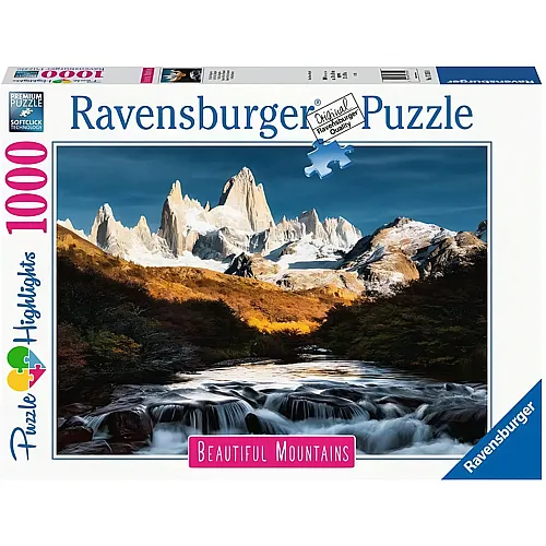 Ravensburger Puzzle Beautiful Mountains Fitz Roy, Patagonien (1000Teile)