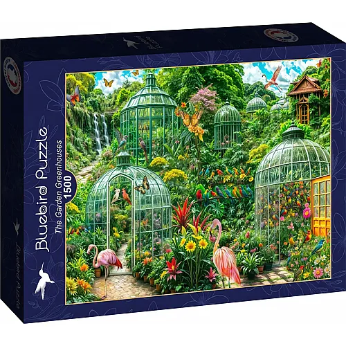 Bluebird Puzzle Puzzle 1500 Teile Die Gew�chsh�user des Gartens